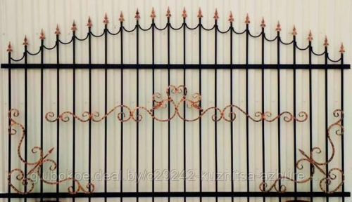 Забор кованый №20