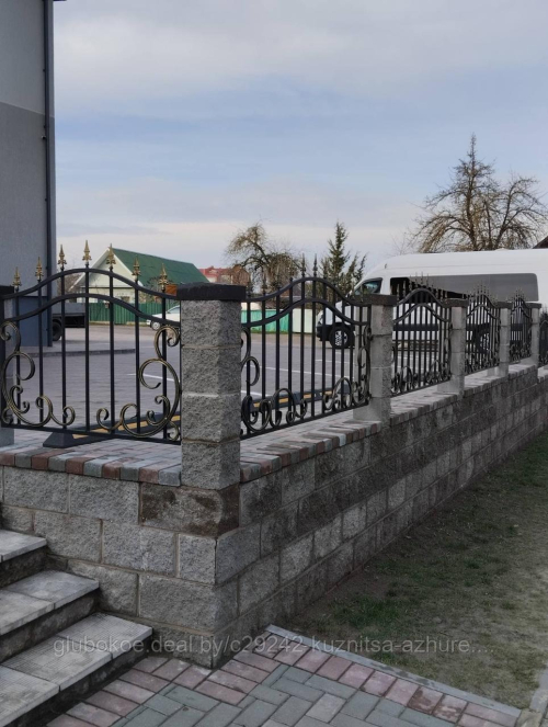 Кованый забор №24