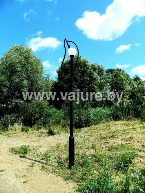 Фонарь кованый "Дельфин"