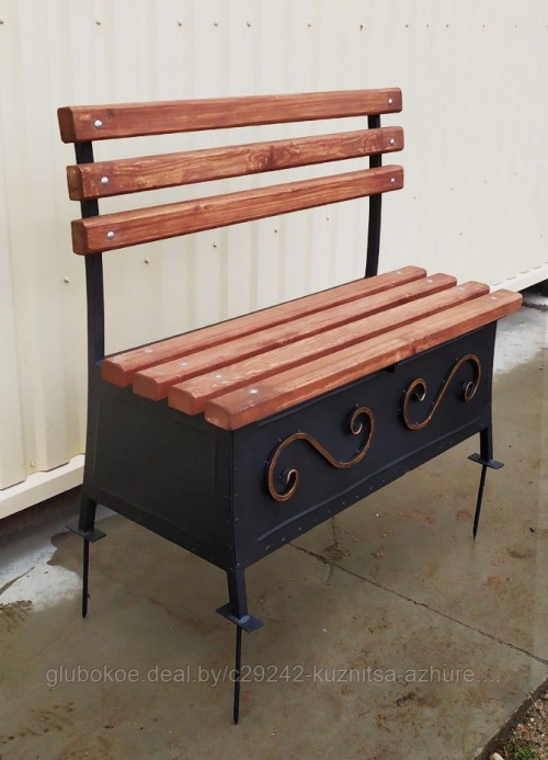 Скамья с ящиком №34