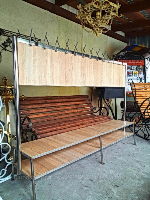 Вешалка гардеробная напольная №1