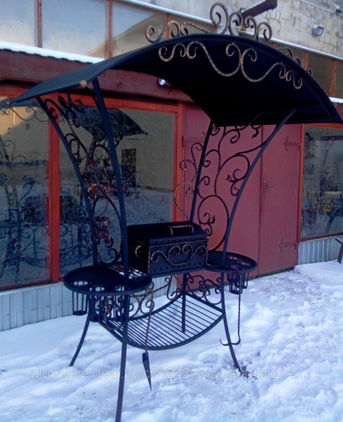 Мангал с чашками для специй №19