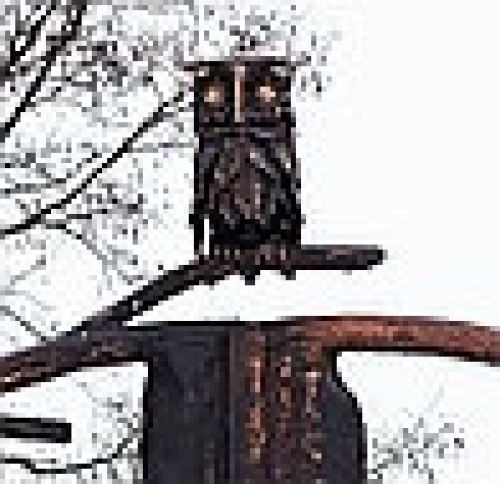 Кованые ворота с совой №32