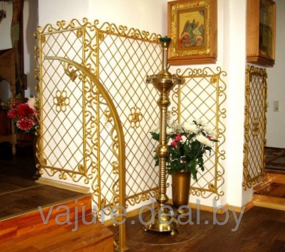 Решетка кованая в храм