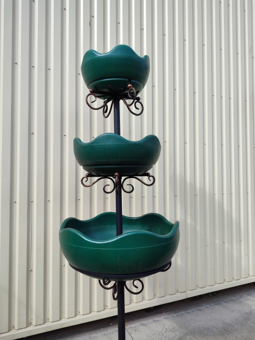 Цветочница металлическая №16 с термочашами