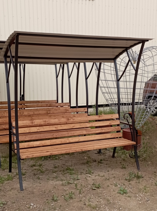 Скамья с навесом №1