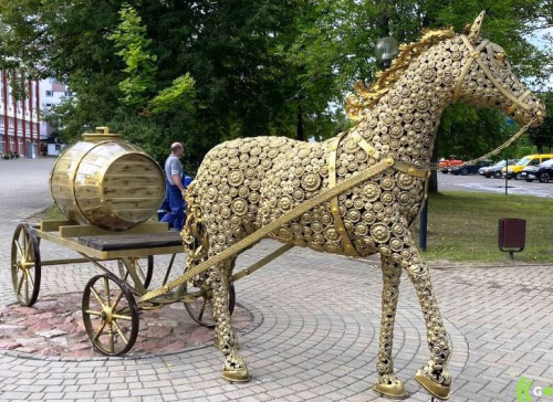 Малая архитектурная форма «Водовозка»