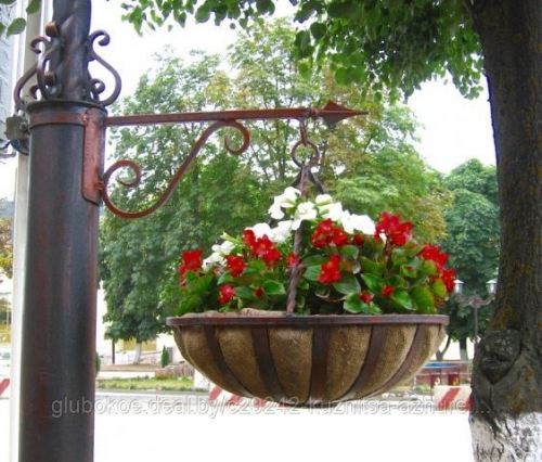 Цветочница кованая №39