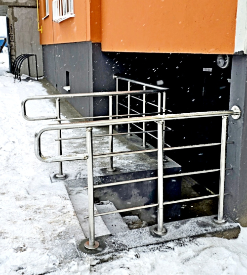 Ограждение входа  №16