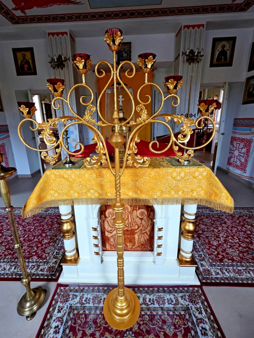 Семисвечник.  Подсвечник на семь свечей №2