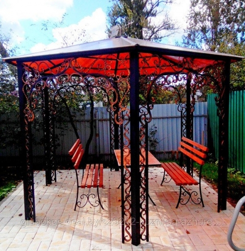 Беседка кованая №13