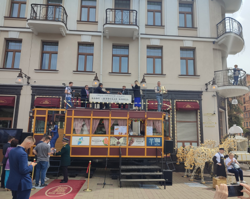 Трамвай-кафе