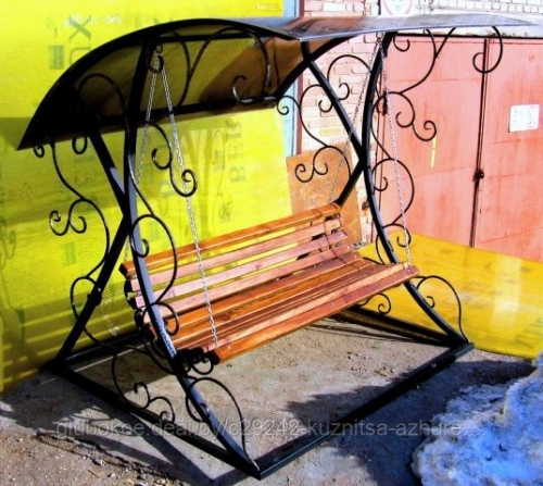 Качели садовые № 4