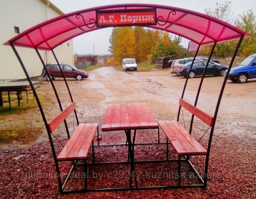 Беседка кованая № 6
