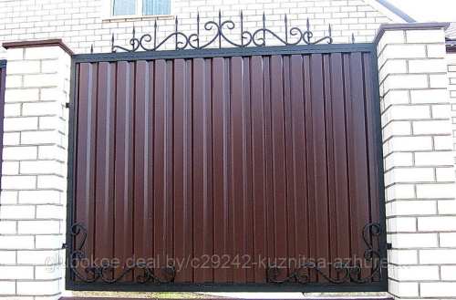 Забор кованый №13