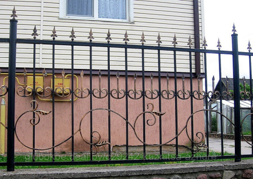 Забор металлический №18