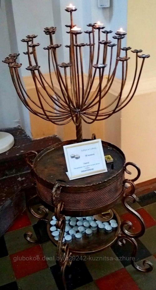 Подсвечник в храм "Цветы"