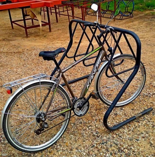 Велопарковка высокая №7