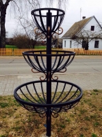 Цветочница кованая №15