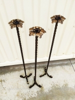 Подсвечник напольный на одну свечу