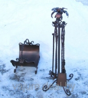 Каминные принадлежности из металла №1