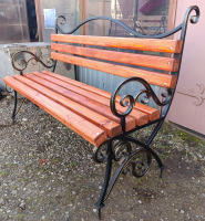 Скамейка кованая №39