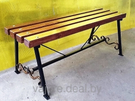 Кованая скамейка 1,0 м №30