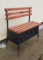 Скамья с ящиком №34