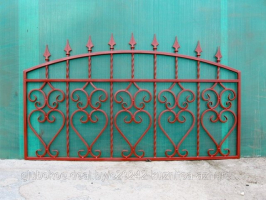 Забор кованый №10