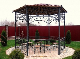 Кованая беседка №3