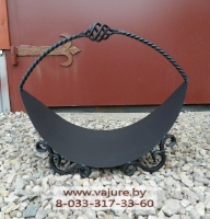 Поленница кованая №4