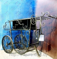 Кованый мангал-малая карета №1