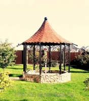 Кованая беседка №1