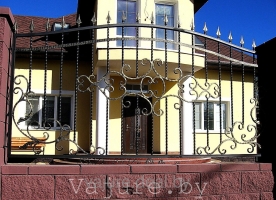 Кованый забор №8