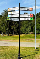 Указатель №4 (столб навигации)