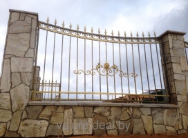 Забор кованый №9