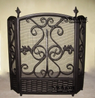 Экран кованый для камина №11