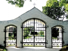 Калитка и ворота кованые №3