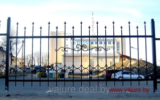 Забор кованый №3