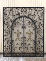 Решетка- ворота в храм №2