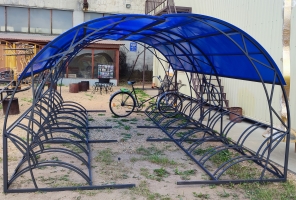 Велопарковка крытая №2 на 10 мест