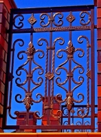 Забор кованый эксклюзивный №16