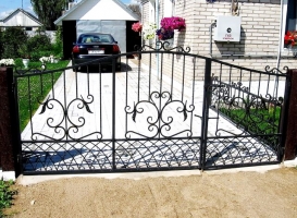 Кованые ворота №17
